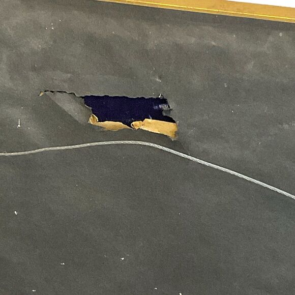 Phoenix Bird Silk Embroidery Custom Framed Rich Gold Royal Blue Asian Style - Picture 7 of 7